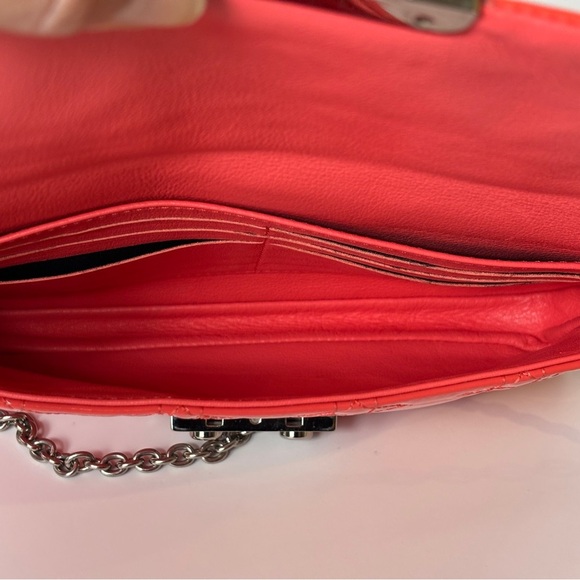 Dior Miss Dior Red Patent Bag – Chain Crossbody – Quilted Promenade Pouch w COA - Picture 9 of 9